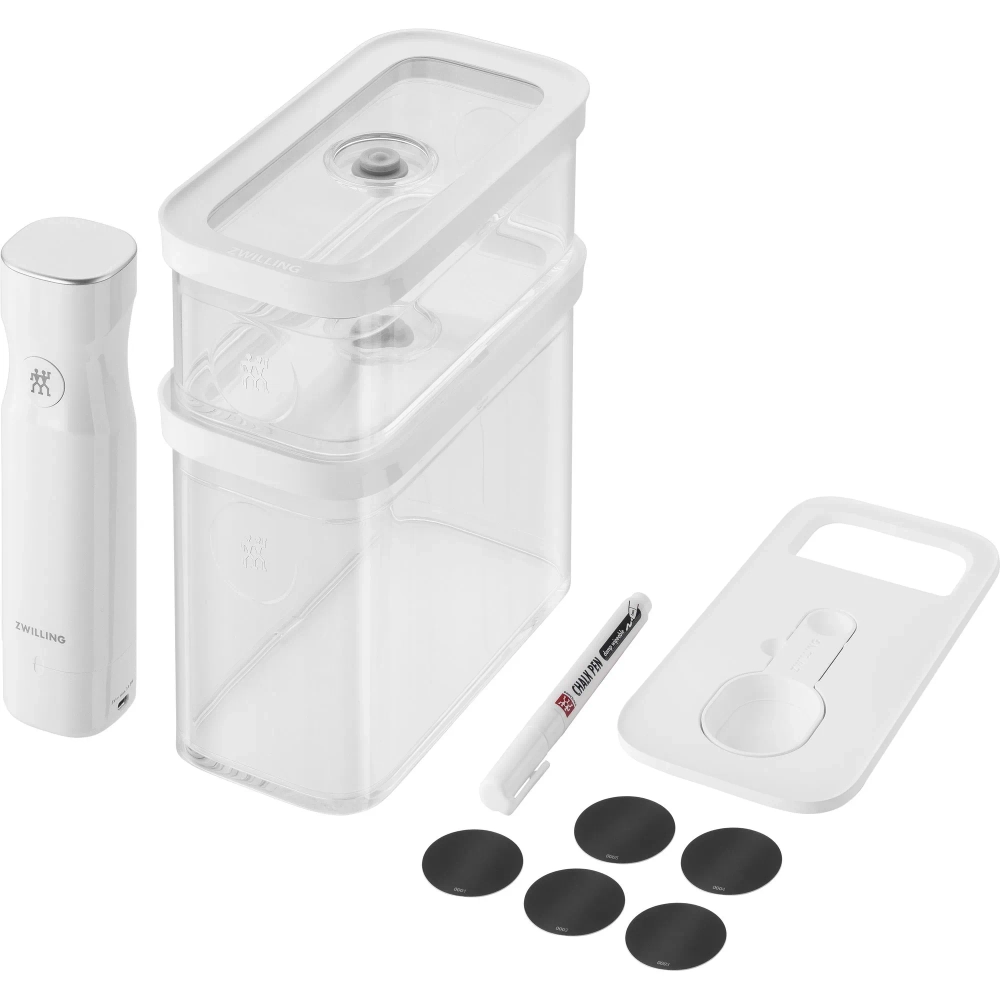 Zwilling Стартовый набор для вакуумной упаковки Fresh & Save Cube - серый пластик M EAN 4009839665431