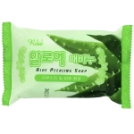Мыло-пилинг для лица и тела с алоэ Rose Peeling Soap