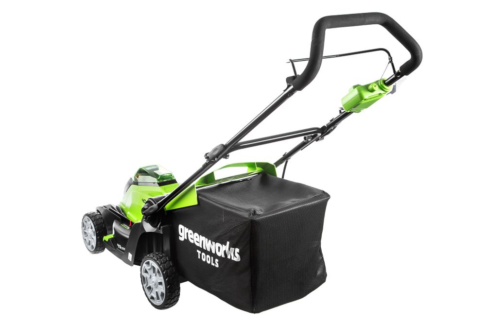 Аккумуляторная газонокосилка Greenworks G40LM41K8, 40v, 41 см, АКБ 8 А·ч и ЗУ