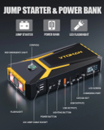 Устройство пусковое портативное бустер 15000mAh 3000A VTOMAN V8 Pro