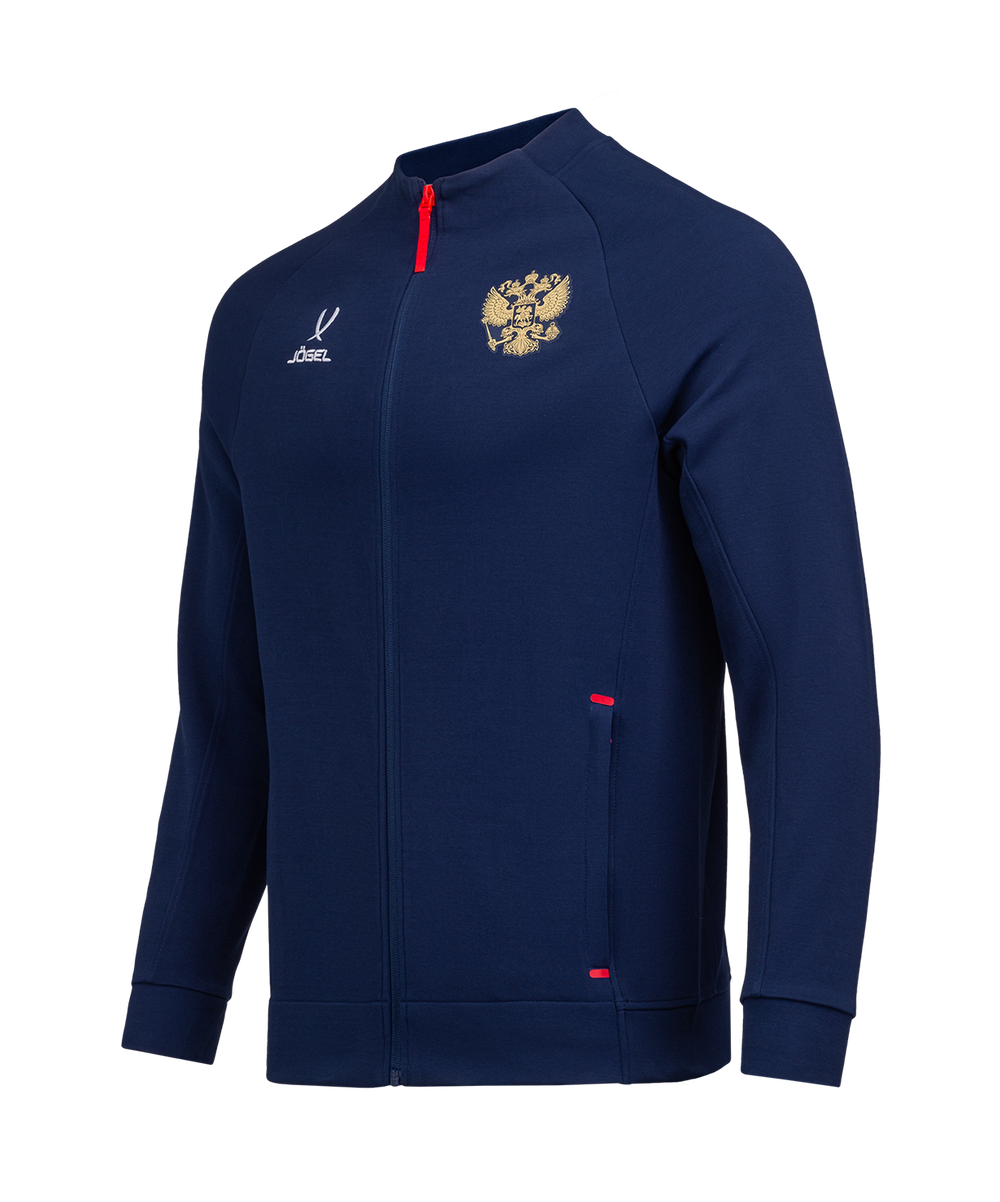 Олимпийка JOGEL NATIONAL Essential FZ Jacket, темно-синий