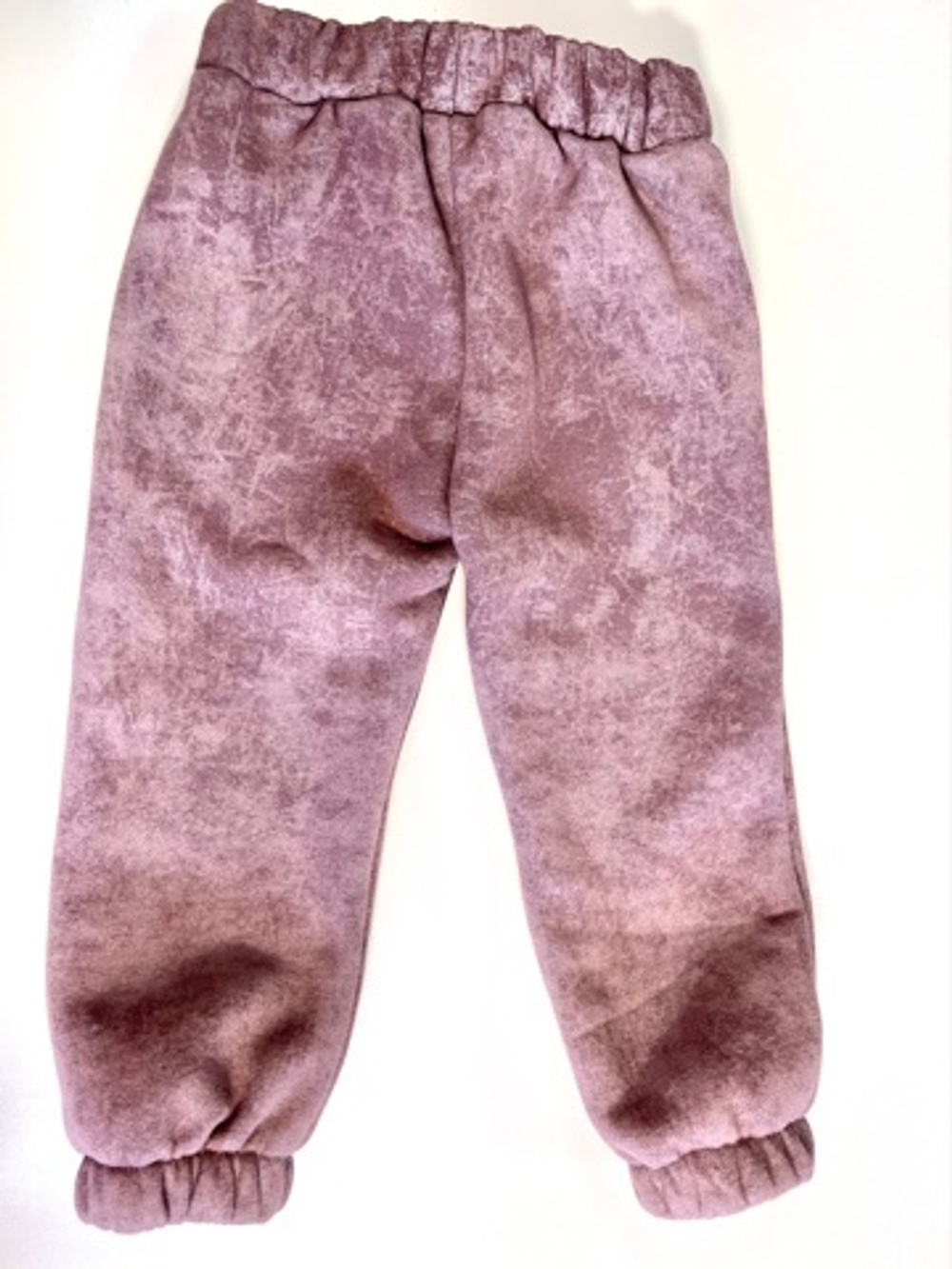 Костюм из вареного хлопкового футера на утеплении