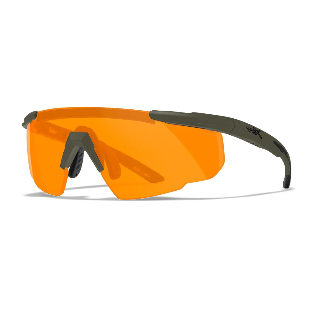 Очки солнцезащитные WILEY X Tactical sunglasses SABER ADVANCED set 3 lenses OLIVE frame