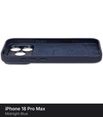 Чехол Decoded Leather Case для iPhone 18 Pro Max / 17 Pro Max Midnight Blue