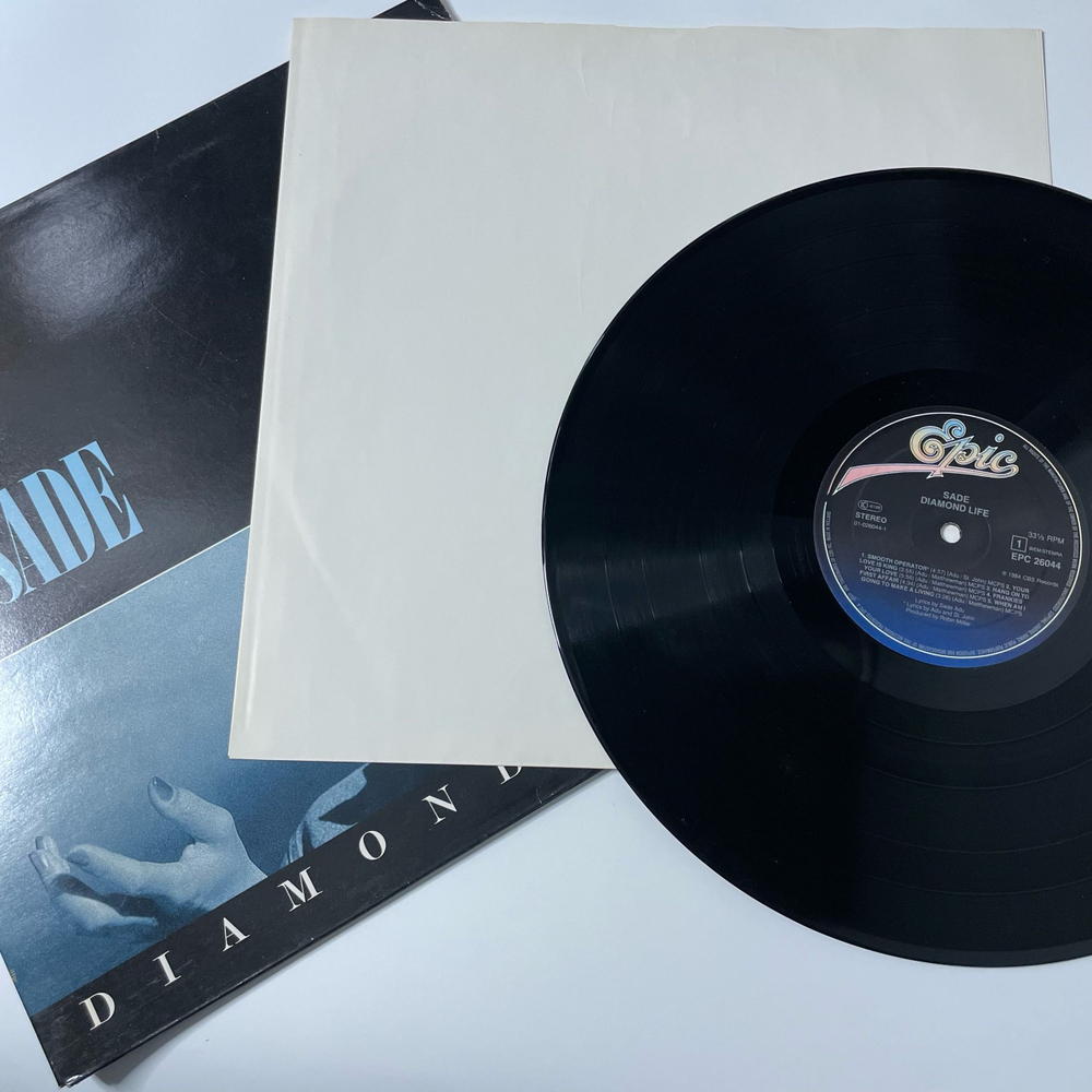 Винтажная виниловая пластинка LP Sade Diamond Life (Нидерланды 1984) Club Edition