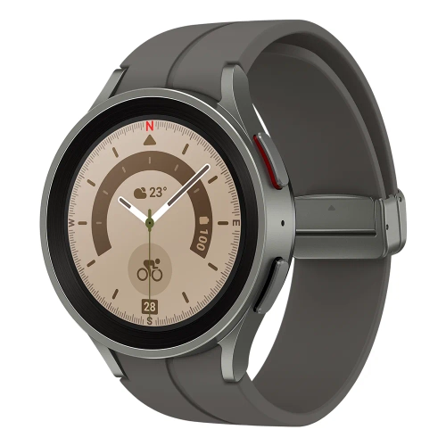 Умные часы Samsung Galaxy Watch 5 Pro 45mm, Gray Titanium (Серый)