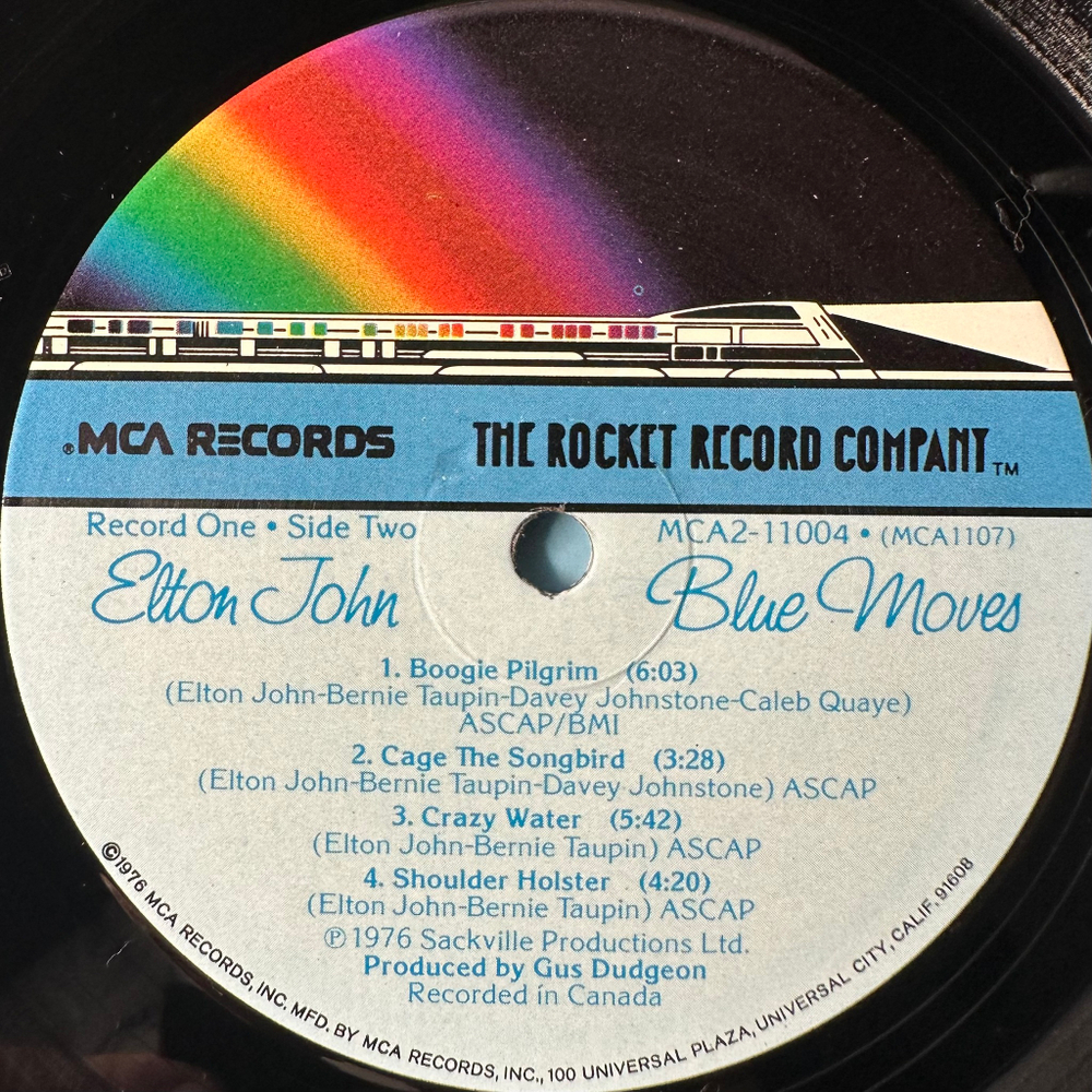 Elton John ‎– Blue Moves 2LP (США 1976г.)