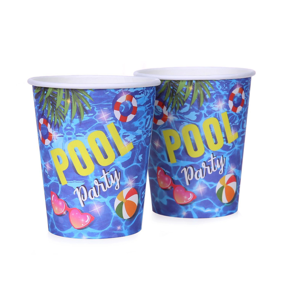 Набор одноразовой ЭКО посуды на 20 персон "POOL"