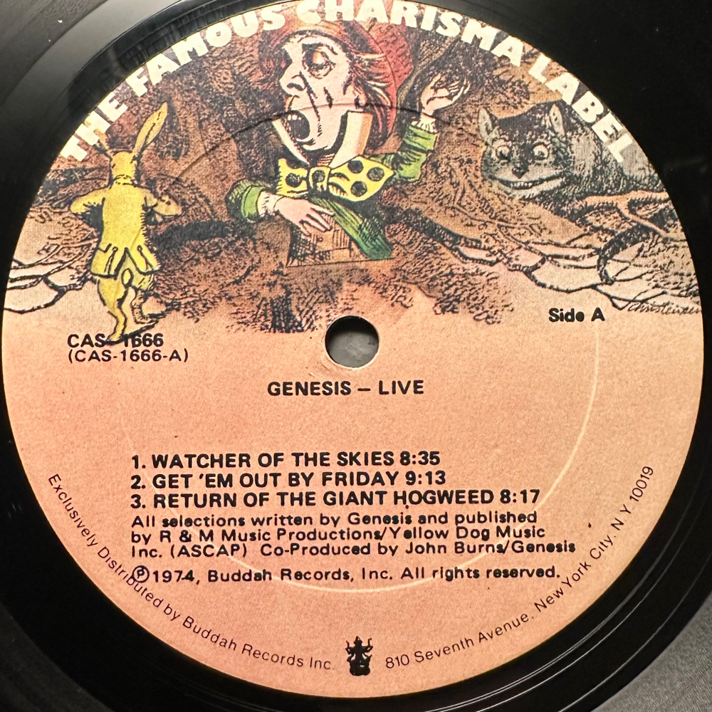 Genesis - Live (США 1974г.)