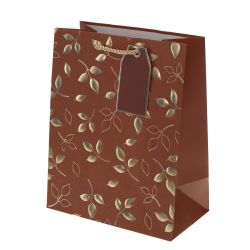 GAEM Пакет подарочный (бумага 210г/м2, блок микс 12шт), L18 W10 H23 см, 4в.