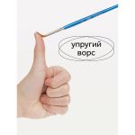 Набор кистей синтетика 5шт (1, 3, 5 кругл., 5, 8 плоск)), Гамма