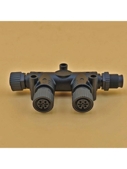 NMEA 2000 M12 5pin коннектор 4 порта