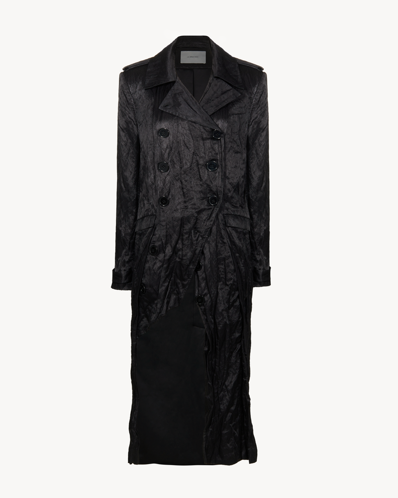 "Oil" deconstructed tailcoat-trench