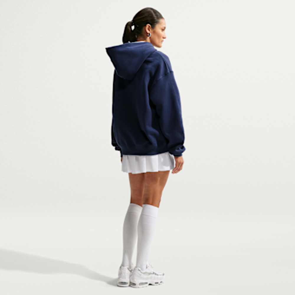 Nike Studio Fleece Medium Weight Женская толстовка с капюшоном оверсайз - Nike