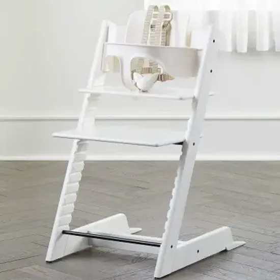 Стульчик для кормления STOKKE Tripp Trapp комплект 4 в 1 (White)