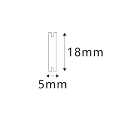 Шинопровод Trace 48V CLT 0.117 01 L2000 BL Crystal Lux