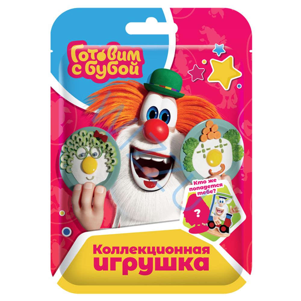 ГОТОВИМ С БУБОЙ Игрушка в флоупаке 6/12