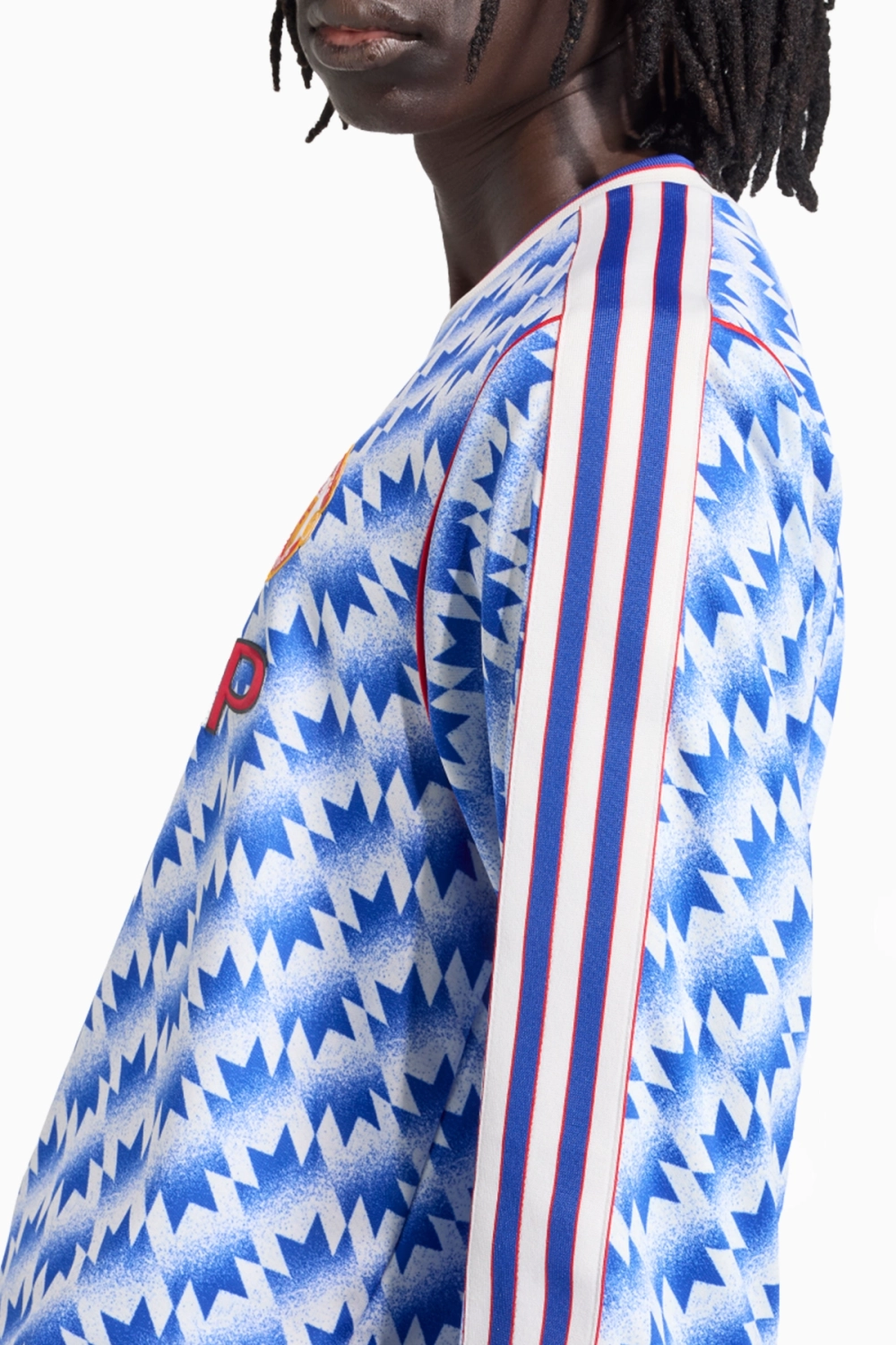 Футболка с длинными рукавами adidas Manchester United 1990 Away - синий