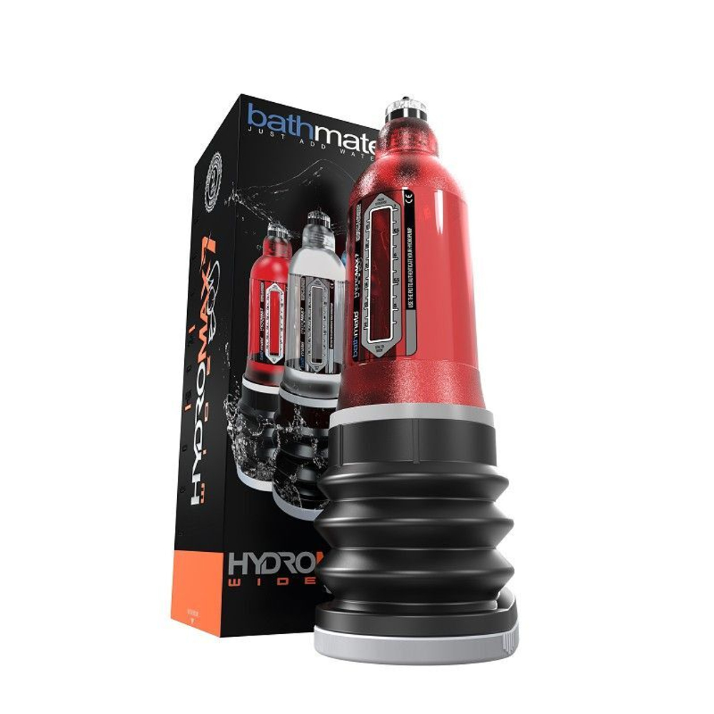 Красная гидропомпа HydroMAX7 Wide Boy (Цвет: красный)
