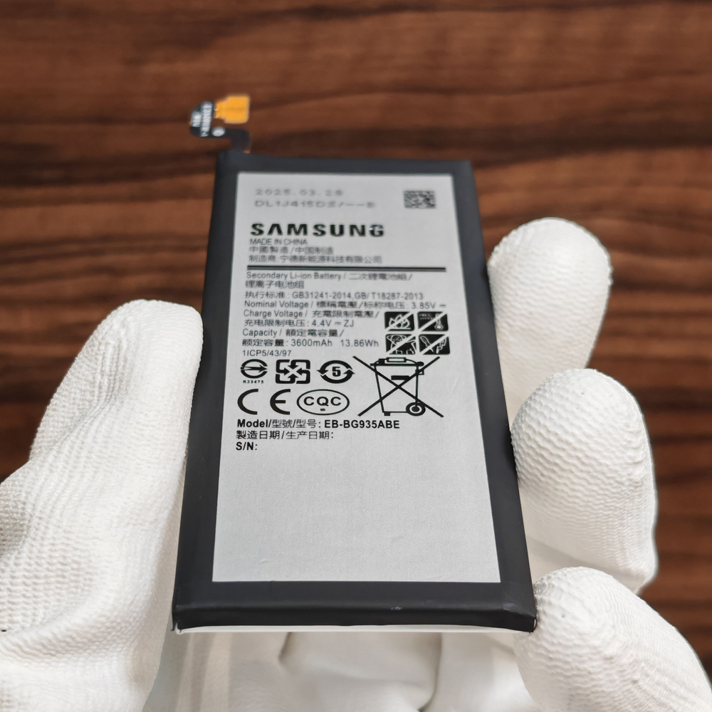Аккумулятор для Samsung Galaxy S7 Edge (EB-BG935ABE) Категория: "Премиум качество" АКБ 3600mAh Li-ion Polymer