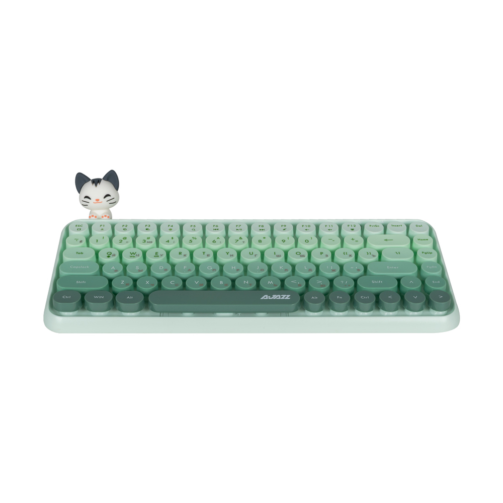 Клавиатура Ajazz 308i Cat Gradient Green