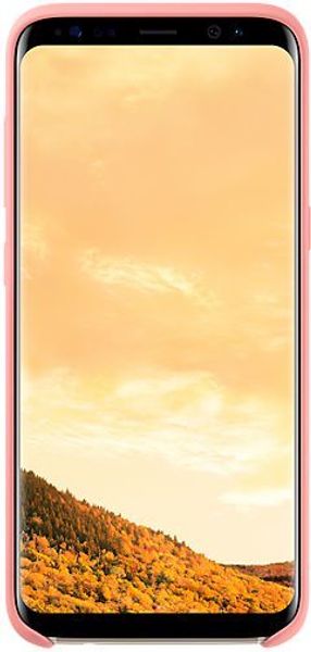 Клип-кейс Samsung Silicone Cover для Galaxy S8 (розовый)