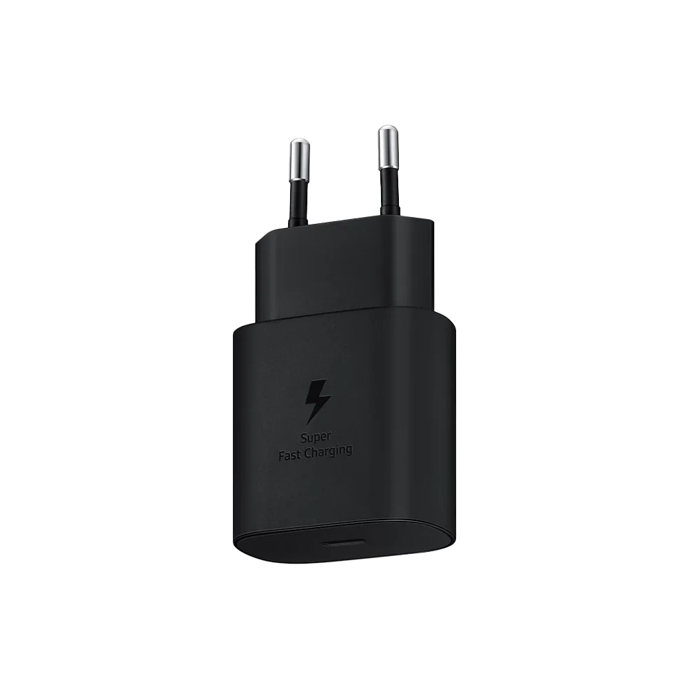 Сетевое зарядное устройство Samsung EP-TA800, USB-C, 25Вт, Black (Черный)