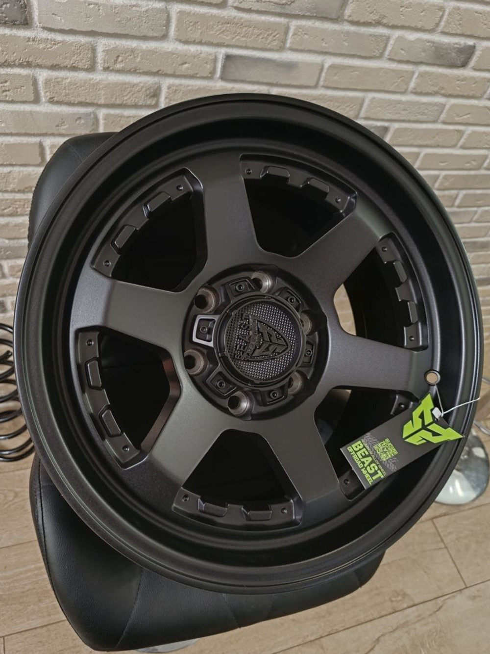 Диск колёсный литой BEAST OFFROAD 9601С R17 8,0 ET0 Matte Black