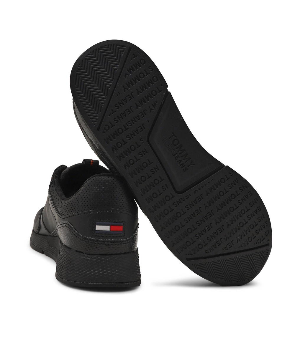 Кожаные кроссовки flexi runner Tommy Jeans - черный(EM0EM01409)