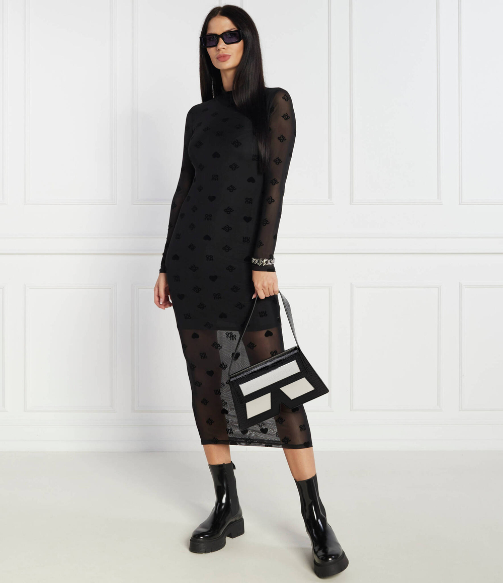 Сумка через плечо icon k shb Karl Lagerfeld - черный(236W3186)