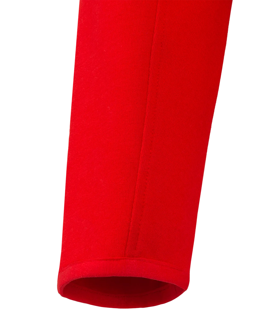 Худи на молнии ESSENTIAL Athlete Hooded FZ Jacket, красный