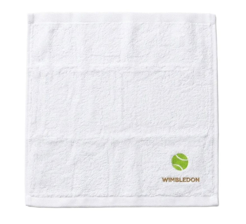 Теннисное полотенце Wimbledon Themed Face Towel Set 5P - white