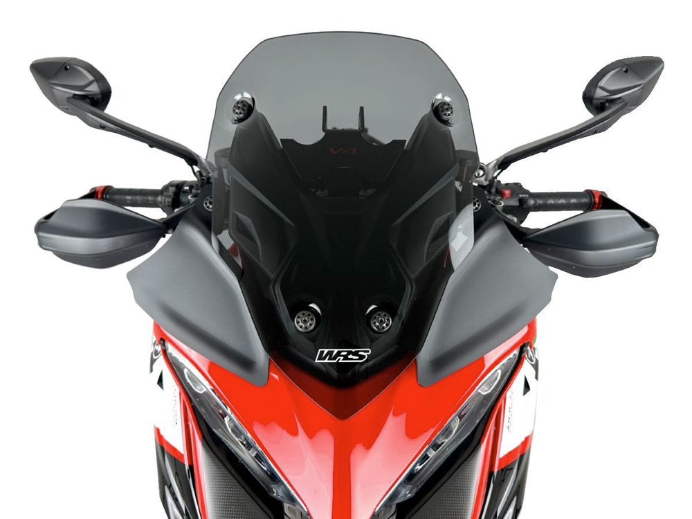 WRS Дефлекторы боковые (пара) Ducati Multistrada V4 матовые черные