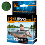 Плетеный шнур для рыбалки ELITE M-8 Dark Green 0,40mm 150m
