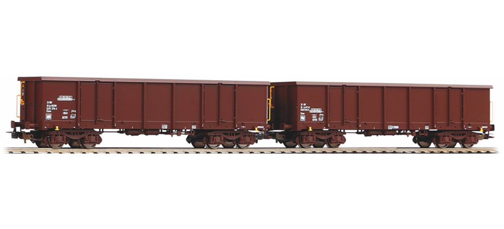 Набор из 2-х полувагонов Eaos ÖBB V, с песком