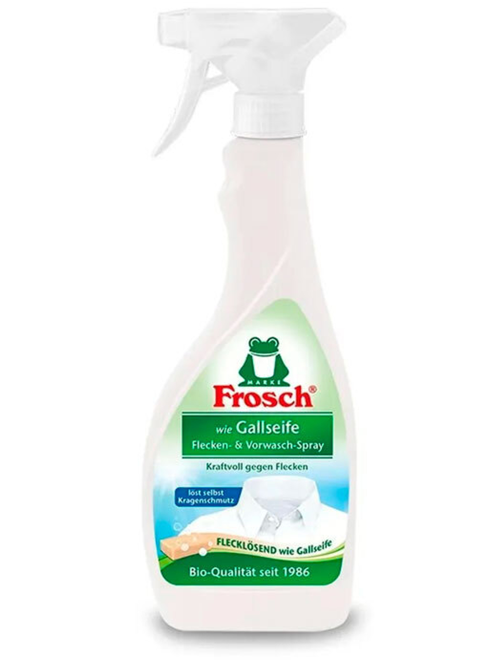 Средство для предварительной стирки и удаления пятен Frosch Белое 0,5 л