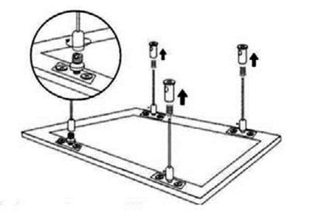 Комплект для подвесного монтажа CP 10 Suspension set Русский Свет