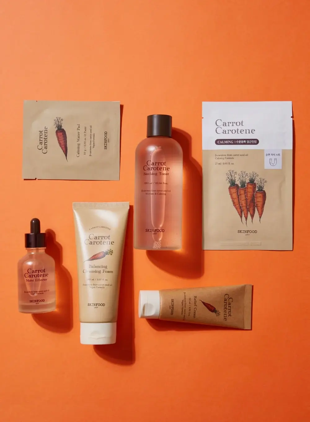 Skinfood Carrot Carotene Balancing Cleansing Foam 150ml