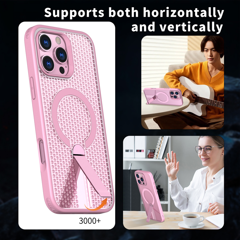 Прозрачный чехол Mesh Pro Magnetic Case для iPhone 16 Pro