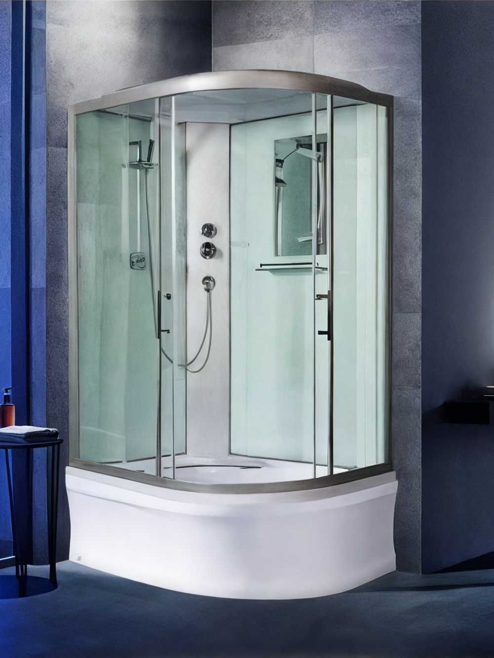 Душевая кабина WeltWasser  WW500 HALLE 1202 L 1200х900х2170 мм 10000003251