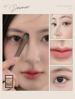 Палетка для контуринга Rom&nd Better Than Contour #02.Gray Cool, 20.5г