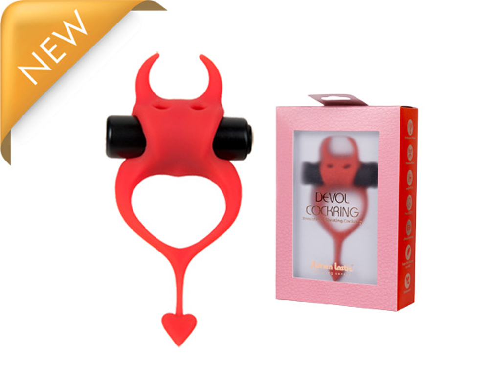 Devol Cockring Эрекционное виброкольцо Маленький Демон Adrien Lastic