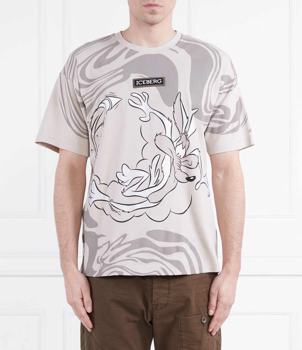 Футболка ICEBERG X LOONEY TUNES Iceberg - бежевый(232 I1P F074 6307)