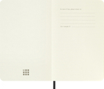 Блокнот Moleskine CLASSIC SOFT (QP613) 9x14см 192стр. нелинованный, мягкая обложка, черный