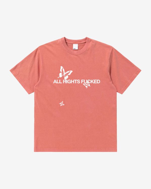 Футболка ARF Garment dyed красная - фото 1