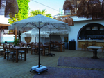 Зонт профессиональный Ø2.5 м Theumbrela Semsiye Evi Avocado Boho, бежевый
