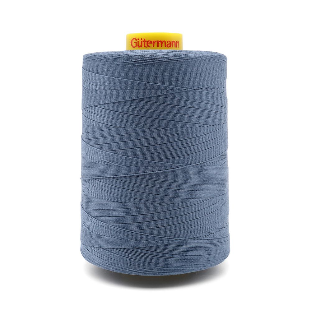 Нитка Gutermann Mara 30 (3000 метров), 1 боб., для отстрочки | 068 серо-синий