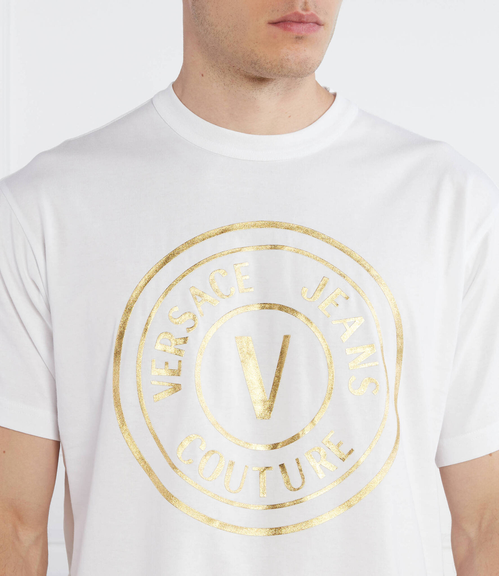 Футболка Versace Jeans Couture - белый(75GAHT05CJ00T)