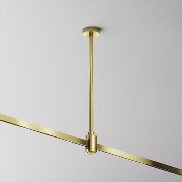 Крепление потолочное Medium одинарное 300 мм TRA158C-S1-BS латунь Flarity Maytoni