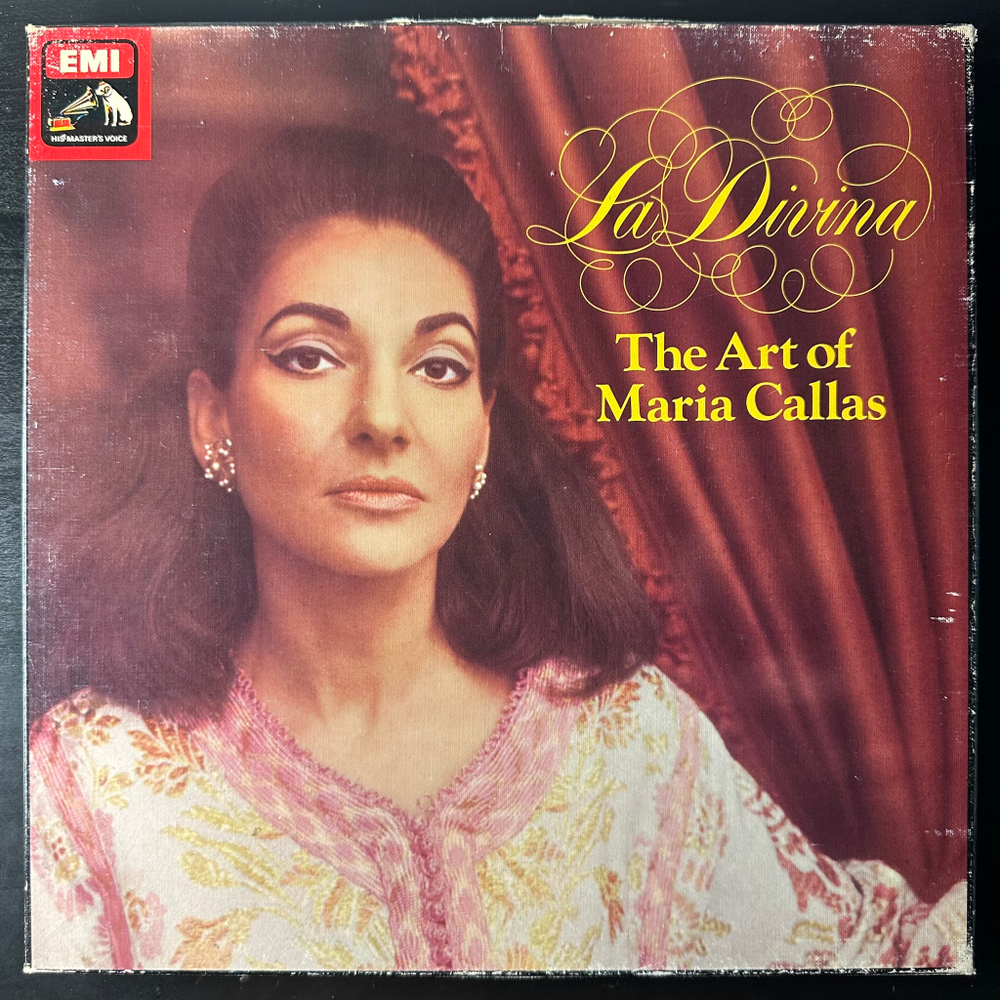 Maria Callas ‎– La Divina, The Art Of Maria Callas 4LP (Англия 1976г.)